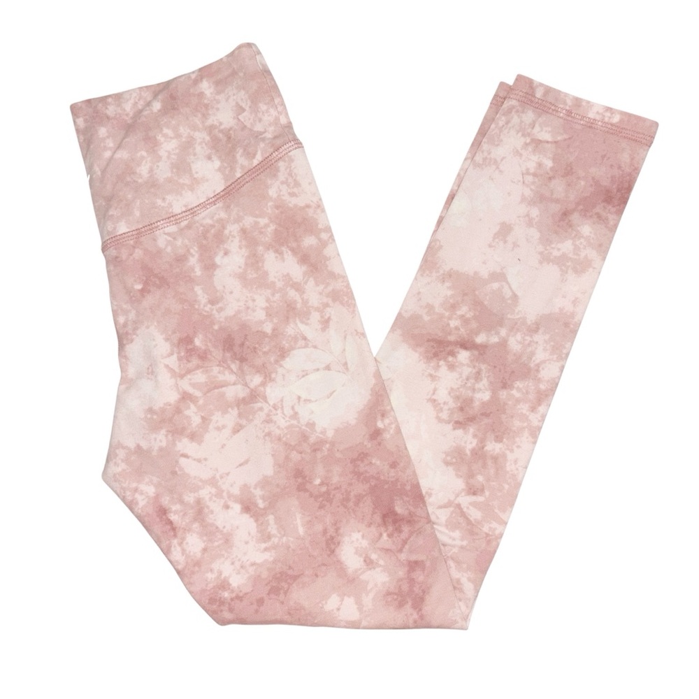 Old Navy Active girls pink tie dye leggings